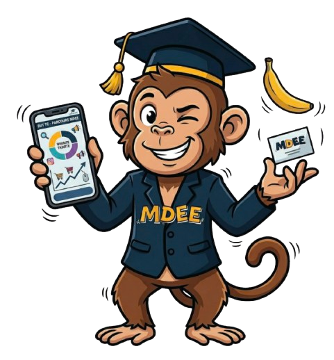Mascotte MDEE - Le singe diplômé